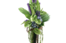 Green antherium arrangement